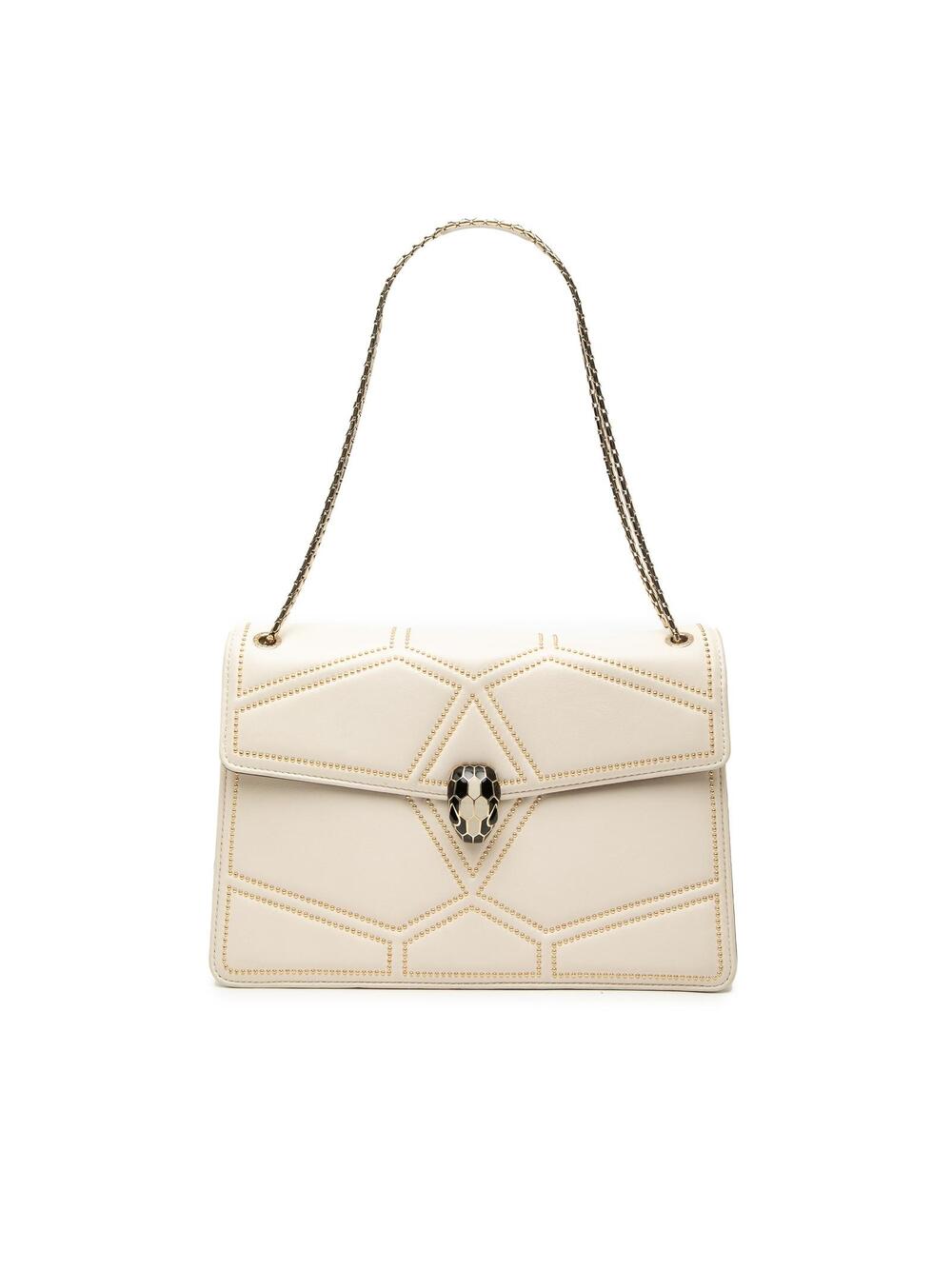 Bvlgari Studded Leather Diamond Blast #357954B10B